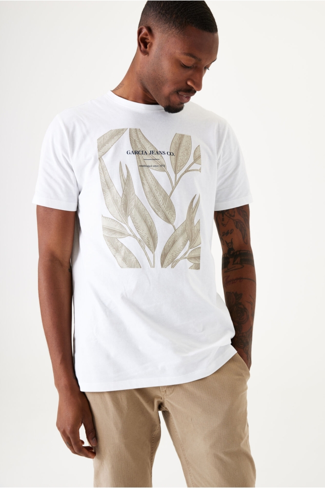 T SHIRT H31001 50-WHITE