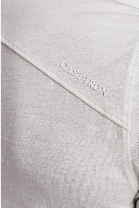 Cast Iron short sleeve r-neck organic cotton