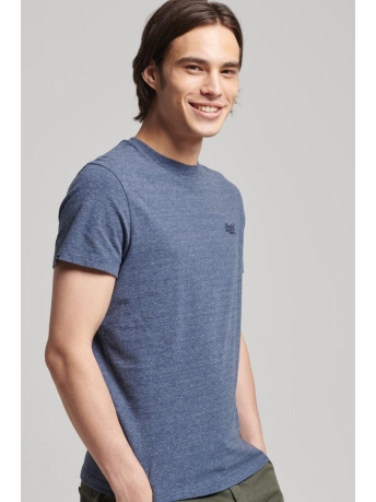 Superdry T-shirt VINTAGE LOGO EMB TEE M1011245A NAVY MARL