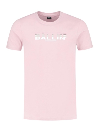 Ballin T-shirt T SHIRT WITH FRONT PRINT 23019105 20 OLD PINK