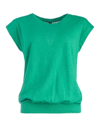 NED T-shirt VARION SS LINNEN 23S1 U183 02 236 SHADE GLADE