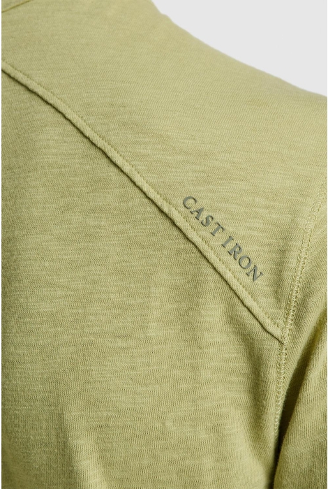 Cast Iron short sleeve r-neck cotton slub