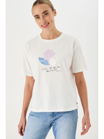 Garcia T-shirt T SHIRT C30010 53 OFF WHITE