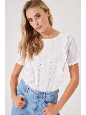 Garcia T-shirt T SHIRT C30038 53 OFF WHITE