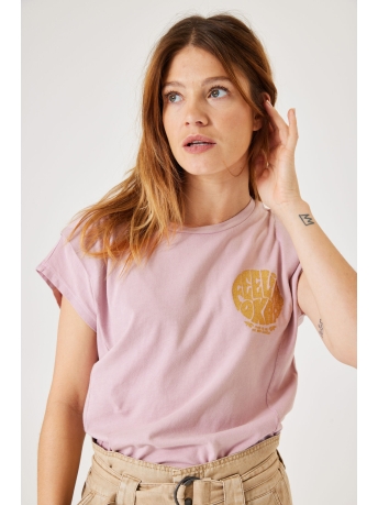 Garcia T-shirt T SHIRT C30013 5522 FRAGNANT LILAC