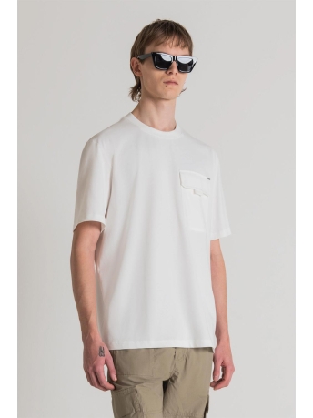 Antony Morato T-shirt SYDNEY MMKS02259 FA100144 1011 CREAM