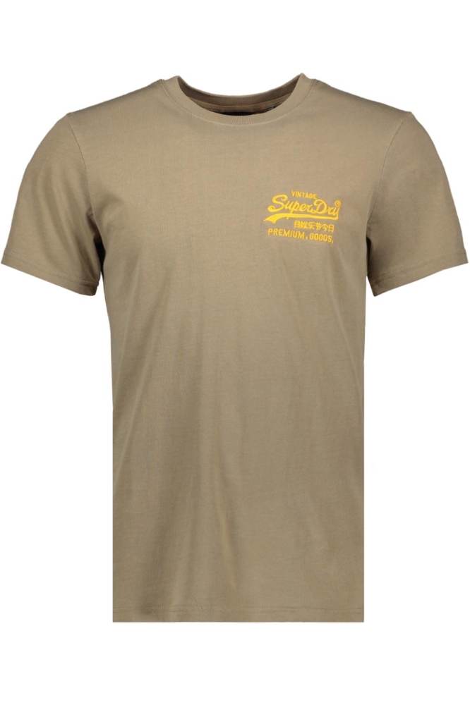 VINTAGE VL NEON TEE M1011478A CANYON SAND BROWN