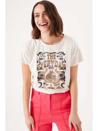 Garcia T-shirt H30201 4294-WHITECAP