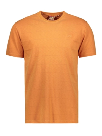 Superdry T-shirt VINTAGE TEXTURE TEE M1011570A SUN BAKED ORANGE