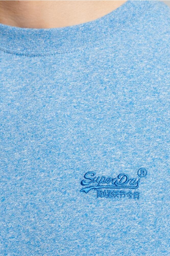 VINTAGE LOGO EMB TEE M1011245A FRESH BLUE GRIT