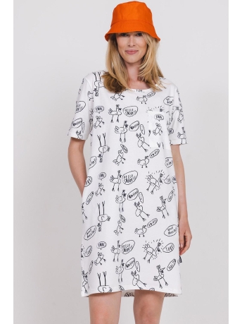 Snurk Jurk T SHIRT DRESS WOMEN SS 2023 EARLY BIRDS