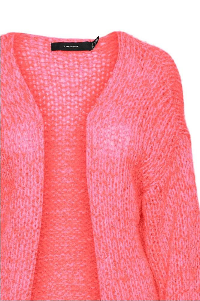 VMBELLA LS OPEN CARDIGAN GA EXP 10289983 GEORGIA PEACH