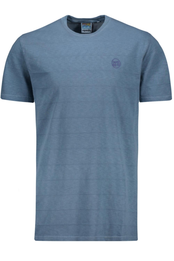 VINTAGE TEXTURE TEE M1011570A WEDGEWOOD BLUE