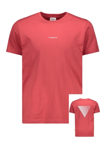 Purewhite T-shirt T SHIRT 23010123 28 RED