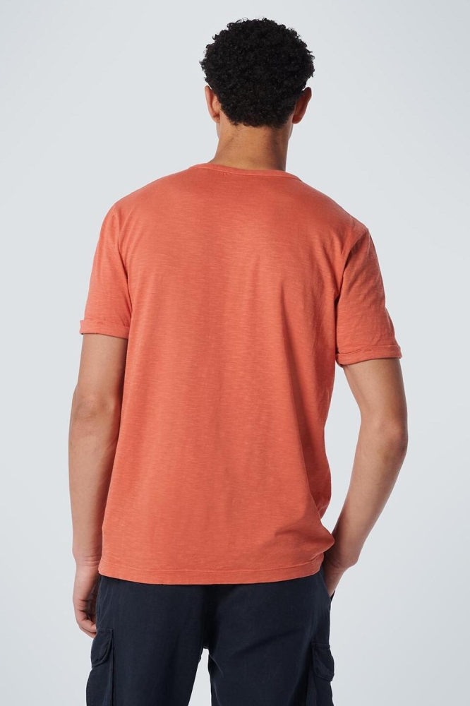 T SHIRT CREWNECK GARMENT PRINT 19350370 192 PAPAYA