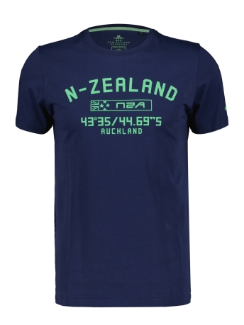 NZA T-shirt CASLANI 23CN715 1656 Key Navy