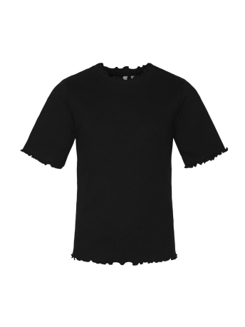 Pieces Kids T-shirt PKANNA SS SHORT TEE TW NOOS 17138625 BLACK