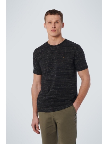 NO-EXCESS T-shirt T SHIRT CREWNECK MULTI COLOURED 19350355 020 BLACK