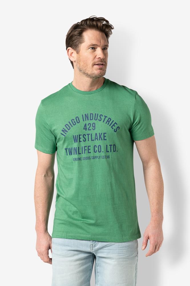 MEN TSHIRT LOGO TW32510 631 DEEP GRASS GREEN