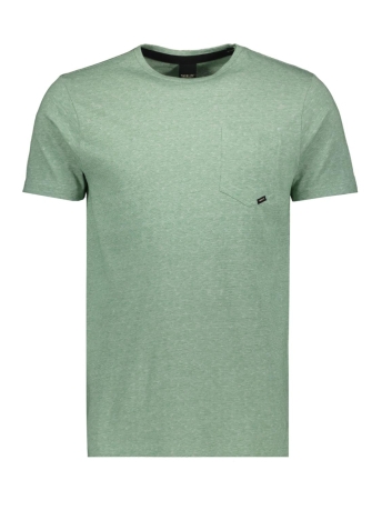 Twinlife T-shirt MEN TSHIRT JACQUARD TW32509 631 DEEP GRASS GREEN
