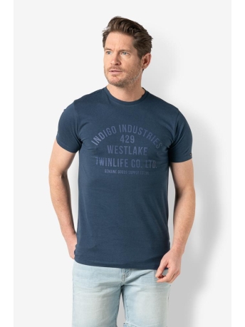 Twinlife T-shirt MEN TSHIRT LOGO TW32510 565 DRESS BLUES