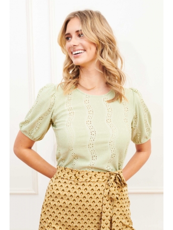 Lofty Manner T-shirt TOP OLIVA 461 Mint