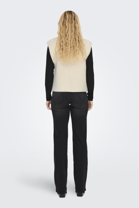 Only beige dames gilet | Model