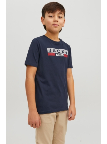 Jack & Jones Junior T-shirt JJECORP LOGO TEE SS PLAY 4 NOOS JNR 12231298 Navy Blazer