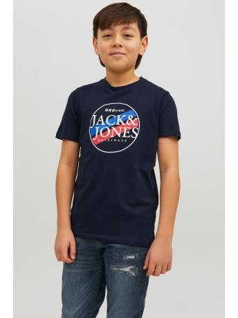 Jack & Jones Junior T-shirt JORCODYY TEE SS CREW NECK SN JNR 12230622 Navy Blazer
