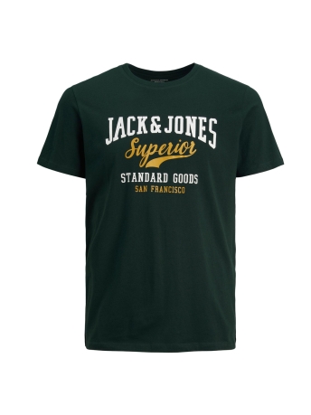 Jack & Jones Junior T-shirt JJELOGO TEE SS O-NECK 2COL AW22 NOO 12213081 Pine Grove