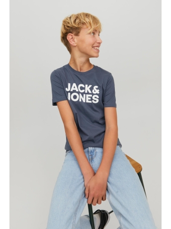 Jack & Jones Junior T-shirt JJECORP LOGO TEE SS O-NECK NOOS JNR 12152730 Ombre Blue