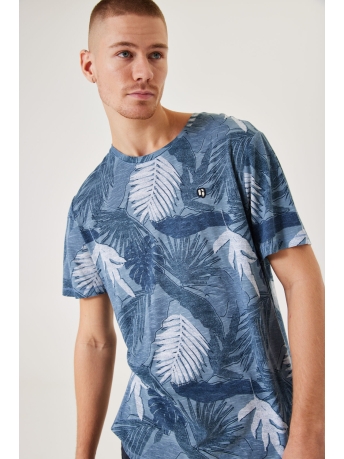 Garcia T-shirt T SHIRT D31207 4815 STONE BLUE