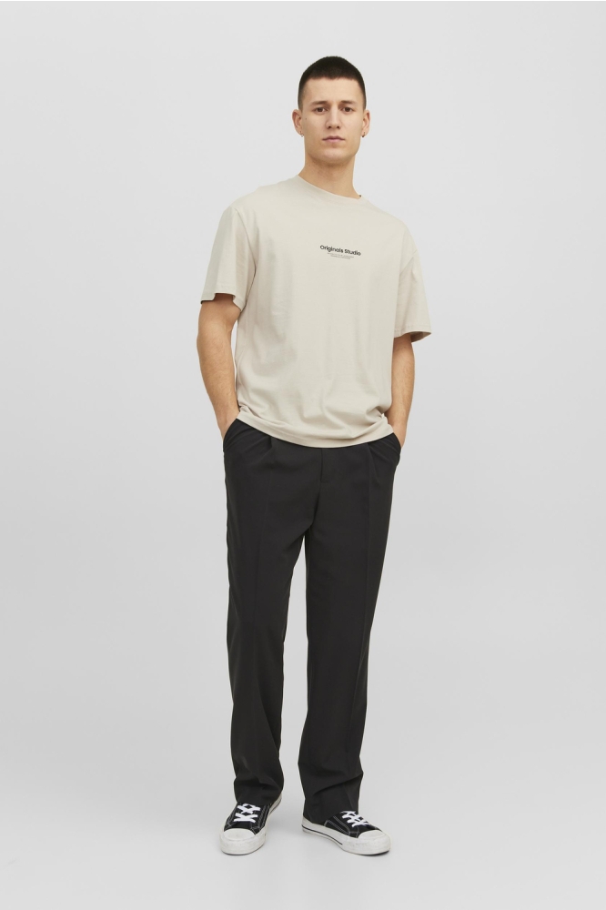 Jack & Jones beige heren t-shirt | Model