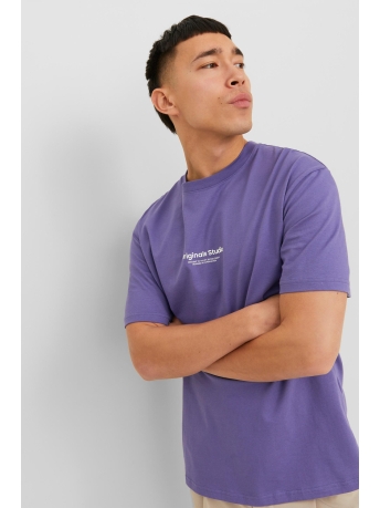 Jack & Jones T-shirt JORVESTERBRO TEE SS CREW NECK NOOS 12240121 TWILIGHT PURPLE