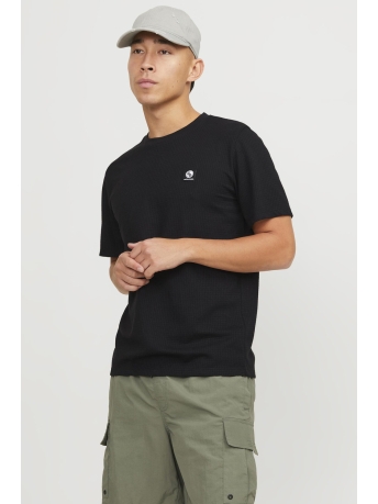 Jack & Jones T-shirt JCOSTRUCTURED TEE SS CREW NECK SMU 12245633 Black