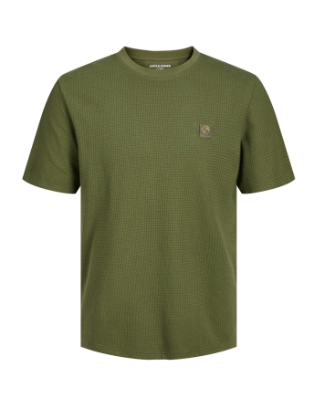 Jack & Jones T-shirt JCOSTRUCTURED TEE SS CREW NECK SMU 12245633 Olive Branch