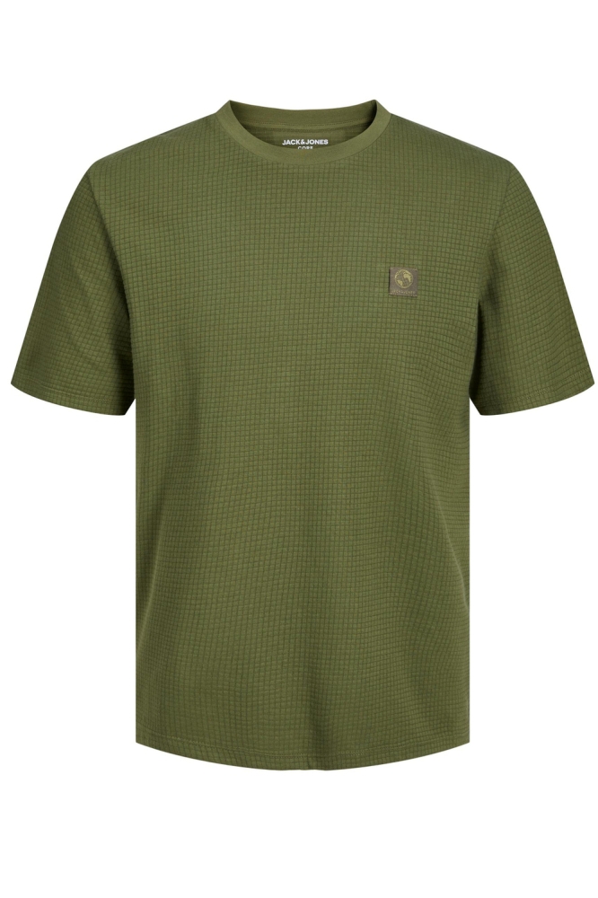 JCOSTRUCTURED TEE SS CREW NECK SMU 12245633 Olive Branch