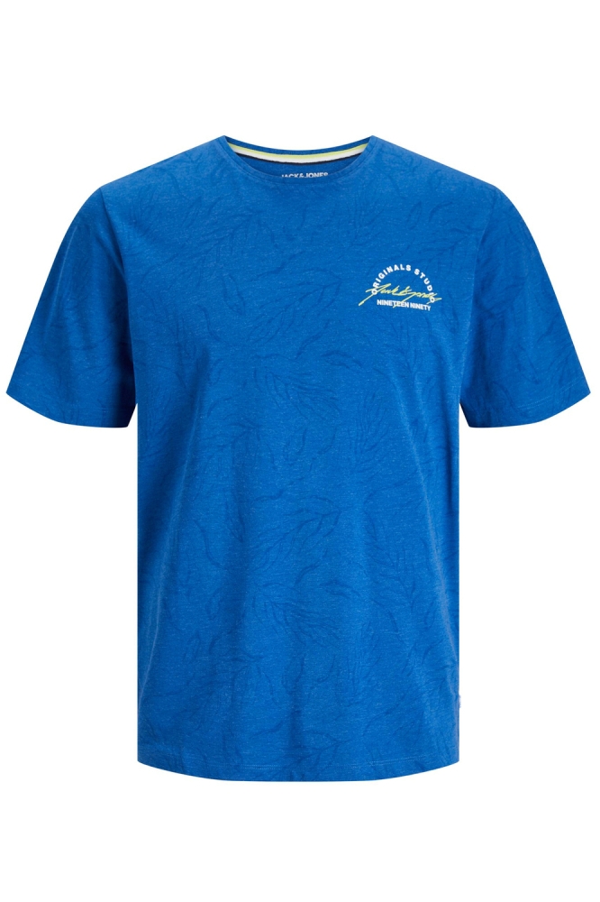 JORWILBERT TEE SS CREW NECK WEH23 12250407 BLUE LOLITE/CVC