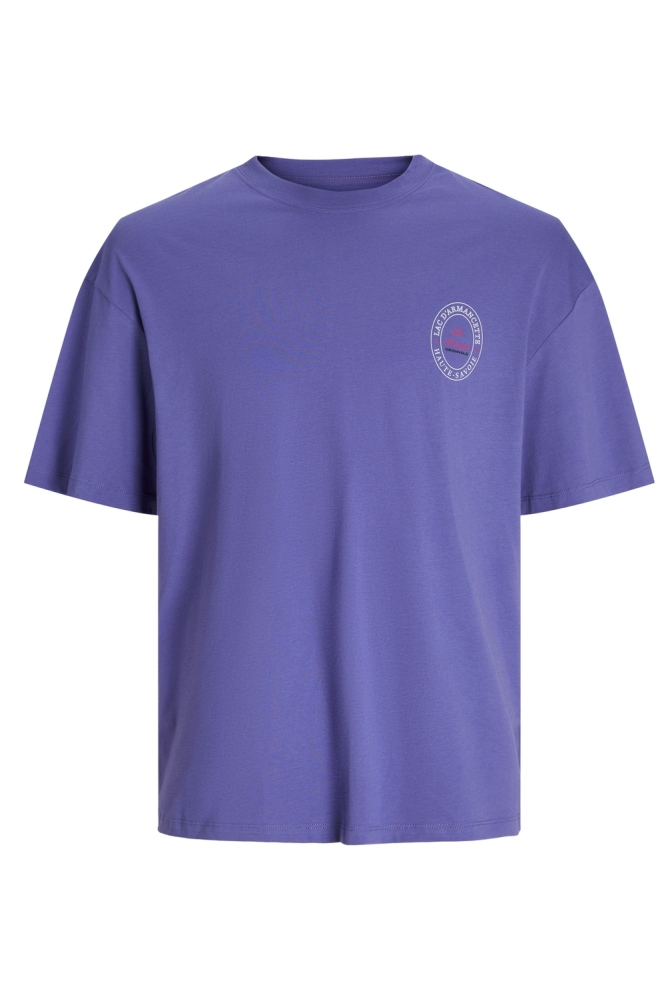JORVILLERAYBRIGHT TEE SS CREW NECK 12242139 TWILIGHT PURPLE