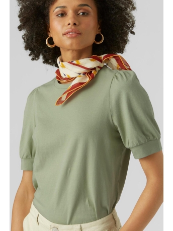 Vero Moda T-shirt VMKERRY 2/4 O-NECK TOP VMA NOOS 10275520 Reseda