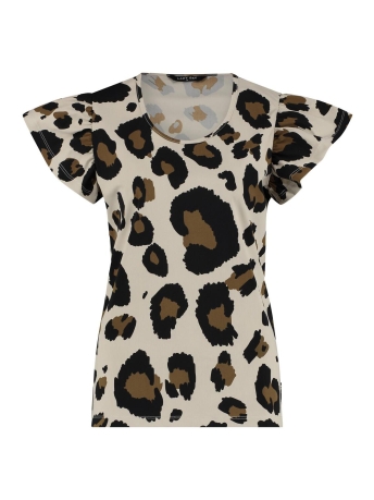 Lady Day T-shirt TANJA T SHIRT M24 391 1152 BIG LEOPARD