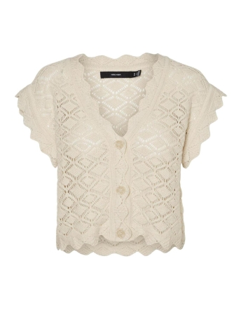 Vero Moda Vest VMCELIA SL V-NECK CARDIGAN 10290174 BIRCH