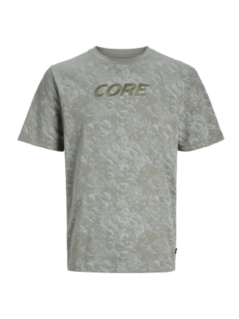 Jack & Jones T-shirt JCOAOP LUNER TEE SS CREW NECK SMU 12252385 Agave Green