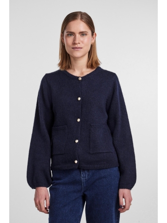 Pieces Vest PCSODIE LS KNIT CARDIGAN BC PA 17144219 Night Sky