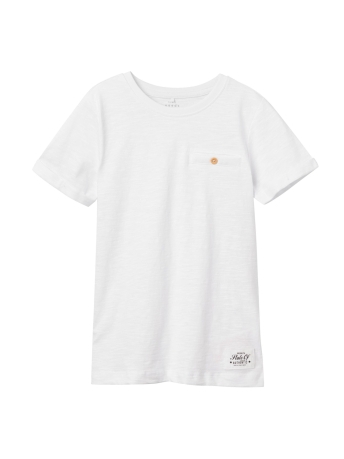 Name It T-shirt NKMVINCENT SS TOP F NOOS 13201047 Bright White