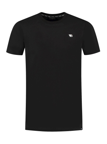 Ballin T-shirt T SHIRT WITH CHEST AND SLEEVE PRINT 19102 02 BLACK