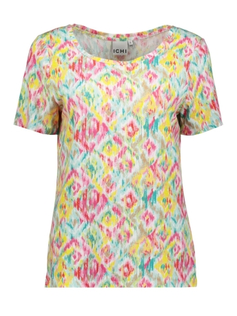 Ichi T-shirt IHRISSI SS5 20118704 201995 MULTI COLOUR AOP