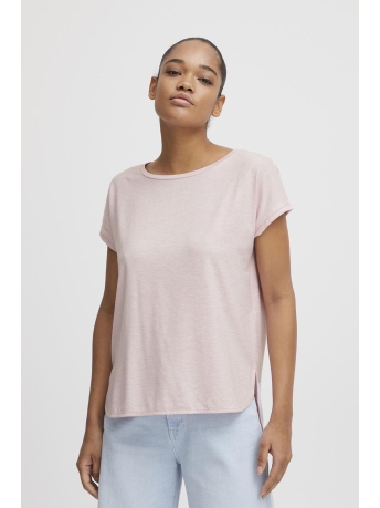 Ichi T-shirt IHREBEL SS6 20109945 132804 PARFAIT PINK