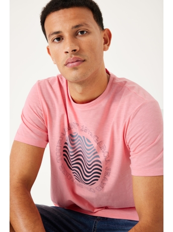 Garcia T-shirt T SHIRT F31201 159 BRIGHT CORAL