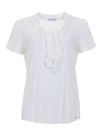 Maicazz T-shirt FAY TOP SU23 20 005 OFF WHITE